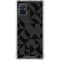 Black Geometric Galaxy A51 5G Clear Case