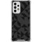 Black Geometric Galaxy A53 5G Clear Case