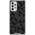 Black Geometric Galaxy A53 5G Clear Case