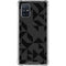 Black Geometric Galaxy A71 5G Clear Case