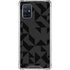 Black Geometric Galaxy A71 5G Clear Case