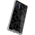 Black Geometric Galaxy A71 5G Clear Case