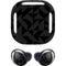 Black Geometric Galaxy Buds Pro Skin