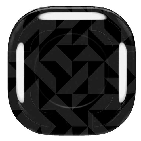 Black Geometric Galaxy Buds Pro Skin