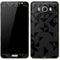 Black Geometric Galaxy J7 Skin