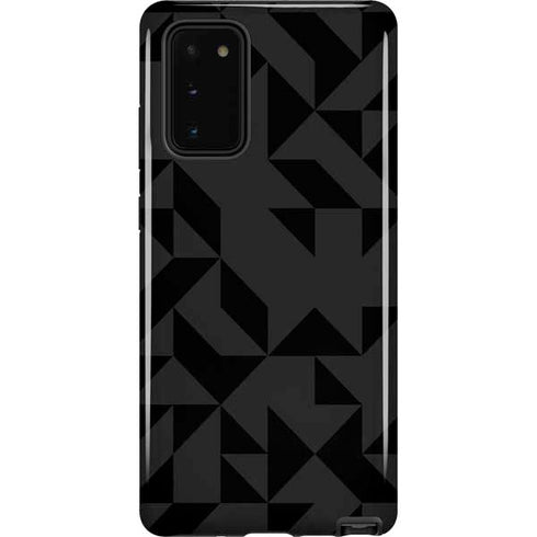 Black Geometric Galaxy Note20 5G Pro Case