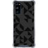 Black Geometric Galaxy S20 FE Clear Case