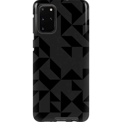 Black Geometric Galaxy S20 Plus Pro Case