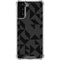 Black Geometric Galaxy S21 FE Clear Case