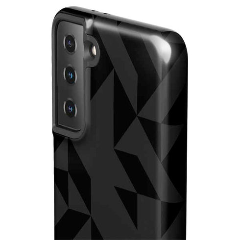 Black Geometric Galaxy S21 Plus 5G Pro Case