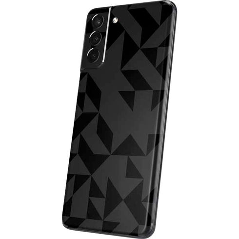 Black Geometric Galaxy S21 Plus 5G Skin