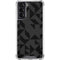 Black Geometric Galaxy S22 Clear Case