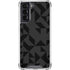 Black Geometric Galaxy S22 Clear Case