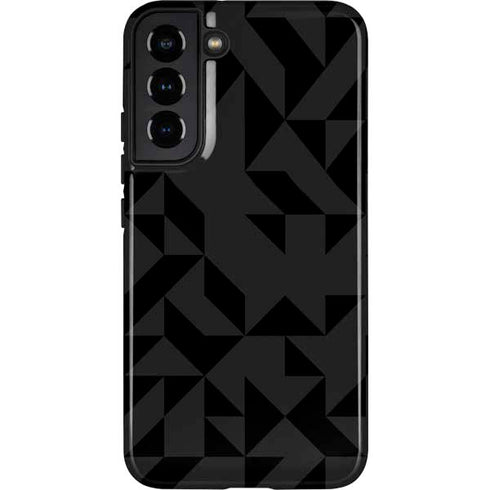 Black Geometric Galaxy S22 Plus Pro Case