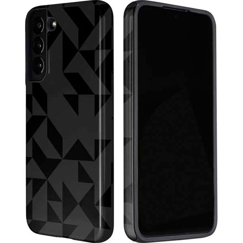 Black Geometric Galaxy S22 Pro Case