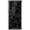 Black Geometric Galaxy S22 Ultra Clear Case