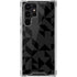 Black Geometric Galaxy S22 Ultra Clear Case