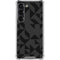 Black Geometric Galaxy S23 Clear Case