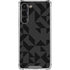 Black Geometric Galaxy S23 Plus Clear Case