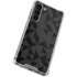 Black Geometric Galaxy S23 Plus Clear Case