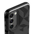 Black Geometric Galaxy S23 Pro Case
