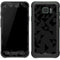 Black Geometric Galaxy S7 Active Skin
