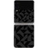 Black Geometric Galaxy Z Flip3 5G Skin