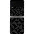 Black Geometric Galaxy Z Flip4 5G Skin