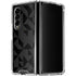 Black Geometric Galaxy Z Fold4 5G Clear Case