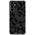 Black Geometric Galaxy A54 5G Clear Case