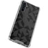 Black Geometric Galaxy A54 5G Clear Case