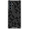 Black Geometric Galaxy S23 FE Clear Case