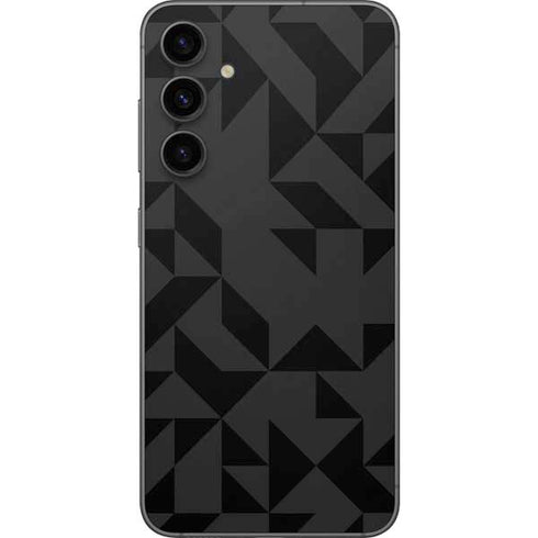 Black Geometric Galaxy S23 FE Skin