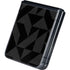 Black Geometric Galaxy Z Flip5 5G Skin