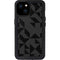Black Geometric iPhone 15 Plus Waterproof Case