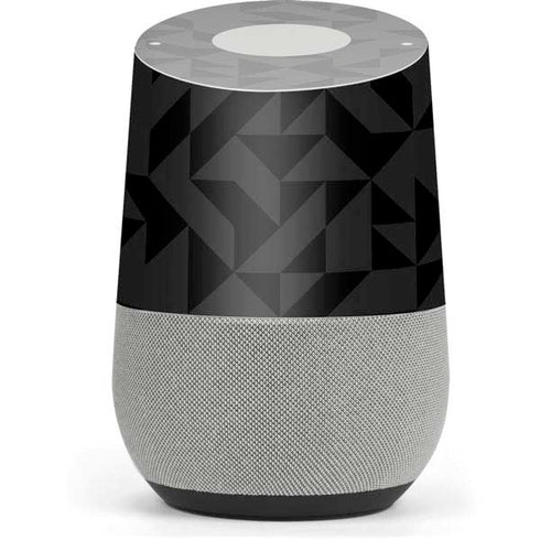 Black Geometric Google Home Skin