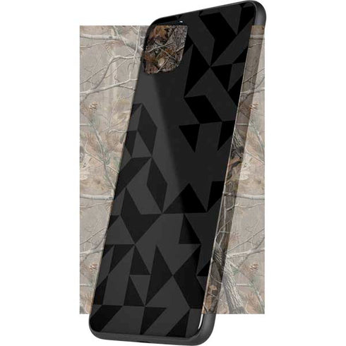 Black Geometric Google Pixel 4 XL Skin