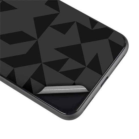 Black Geometric Google Pixel 4 XL Skin