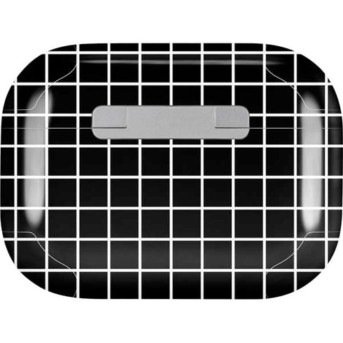 Black Grid AirPods Pro 2nd Gen Skin