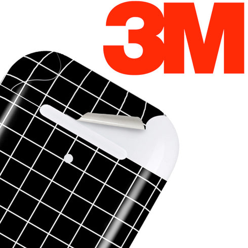 Black Grid Apple AirPods 2 Skin