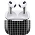 Black Grid Apple AirPods (3rd Gen 2021) Skin