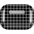 Black Grid Apple AirPods Pro Skin