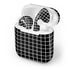 Black Grid Apple AirPods Skin