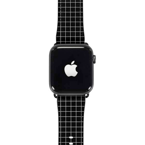 Black Grid Apple Watch Band 38-40mm