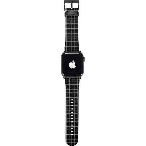 Black Grid Apple Watch Band 38-40mm