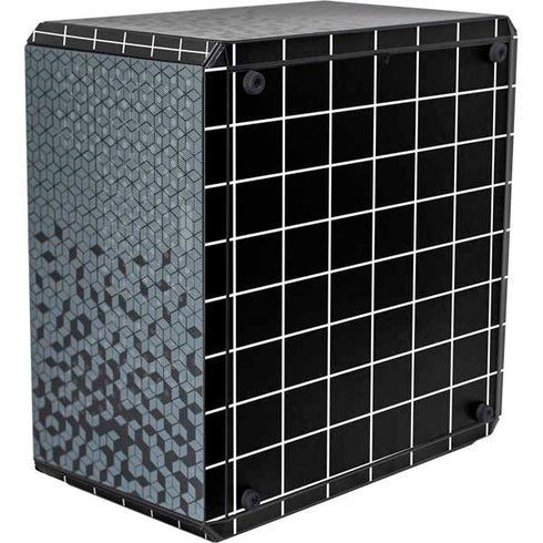 Black Grid Cooler Master MasterBox Q300L Mini Tower Skin