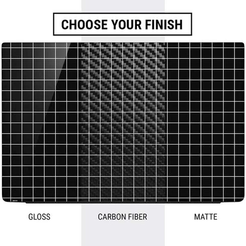 Black Grid Dell Vostro Skin