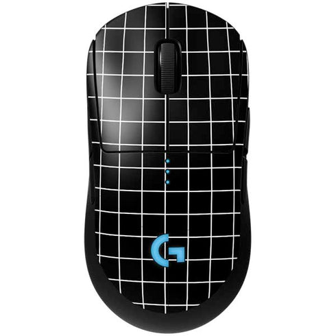 Black Grid G Pro Wireless Gaming Mouse Skin