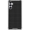 Black Grid Galaxy A14 5G Clear Case