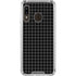 Black Grid Galaxy A30 Clear Case